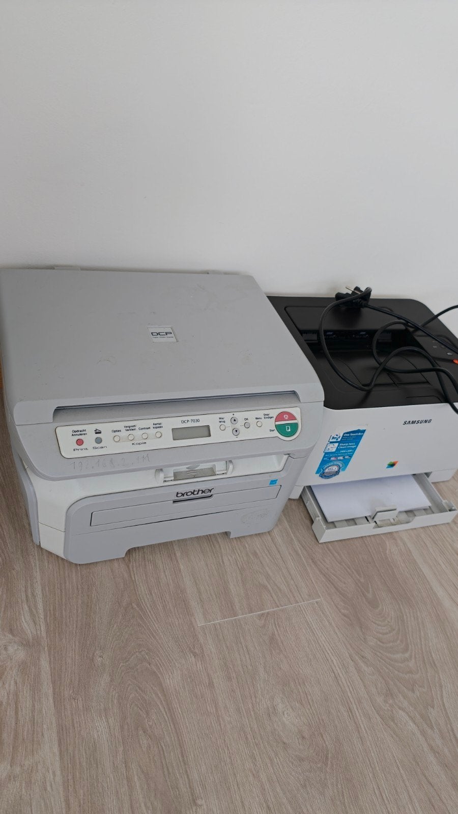 2 gebruikte printers te koop!, Computers en Software, Printers, Ophalen, Scannen, Laserprinter