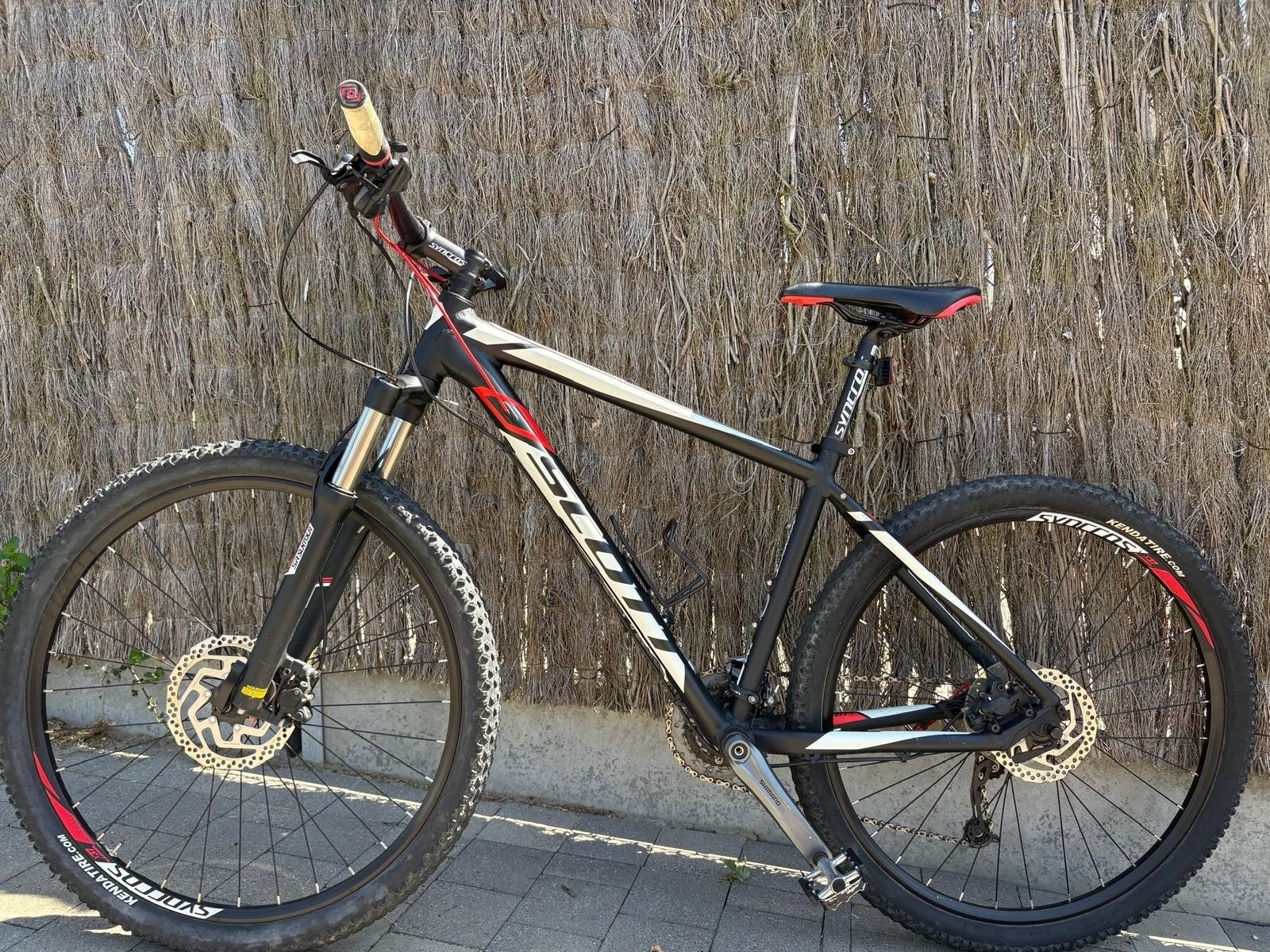 mountainbike scott, Ophalen