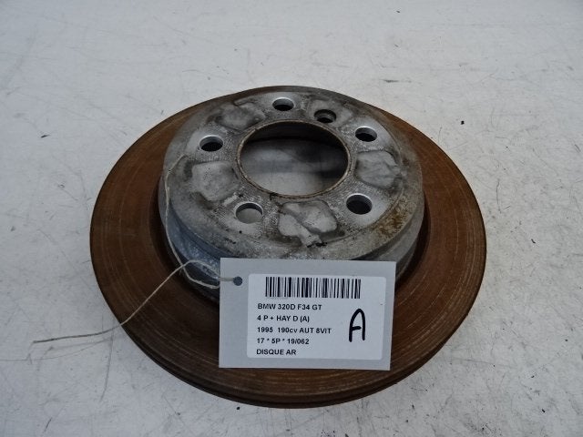 FREIN DISQUE ARRIÈRE BMW 3 serie Gran Turismo (F34), Autos : Pièces & Accessoires, Utilisé, BMW