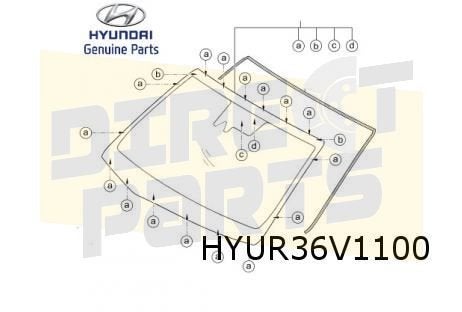 Hyundai Ioniq (10/16-9/19) voorruit (lane keeping assist & r, Neuf, -, Hyundai, -