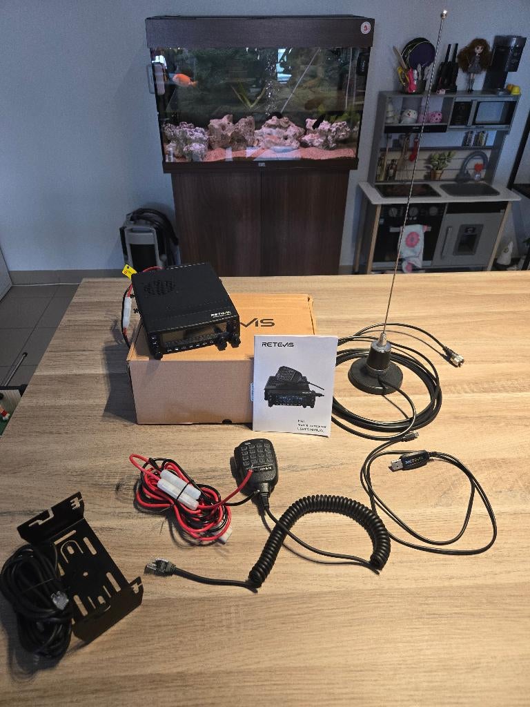 Retevis MA1  + antenne, Télécoms, Émetteurs & Récepteurs, Enlèvement ou Envoi, Neuf, Émetteur et Récepteur