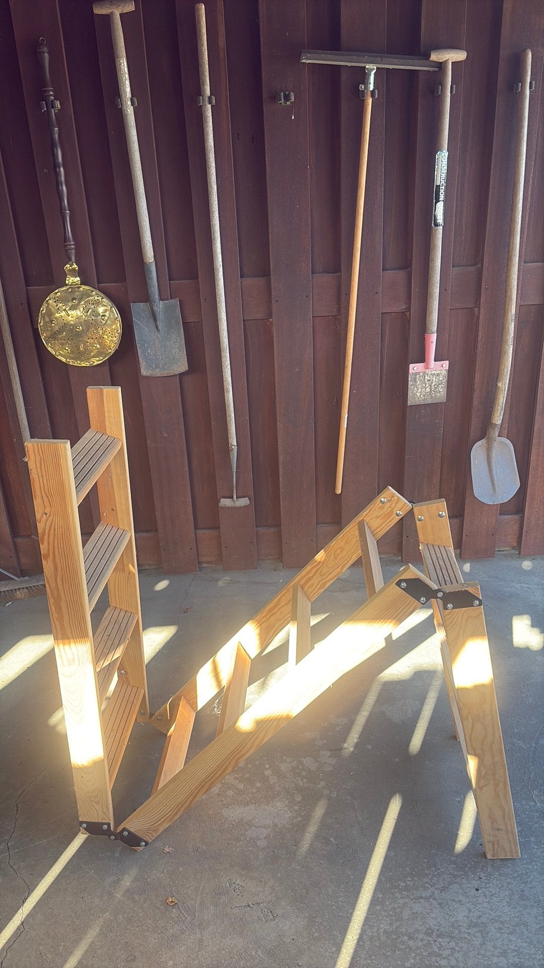 Houten ladder, Doe-het-zelf en Bouw, Ophalen, Zo goed als nieuw, Ladder
