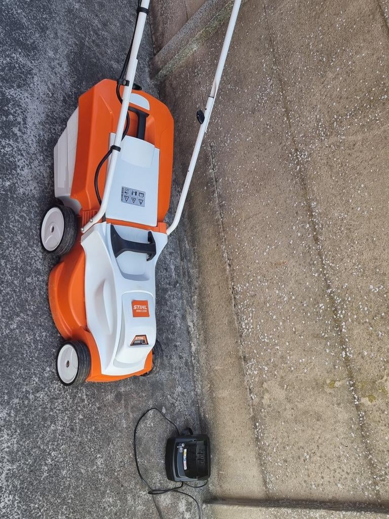 Tondeuse stihl rma235, Ophalen