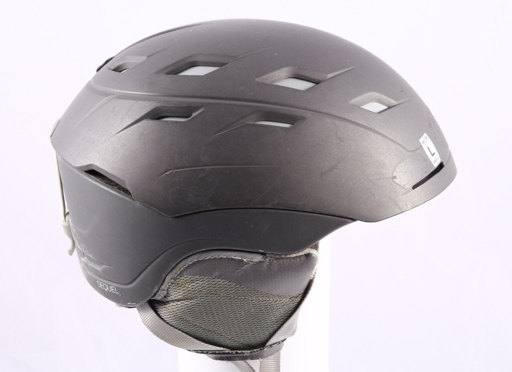 Casque de ski snowboard 59 60 6 162 63 cm SMITH SEQUEL, matt, Autres marques, Carving, Utilisé, Autres types