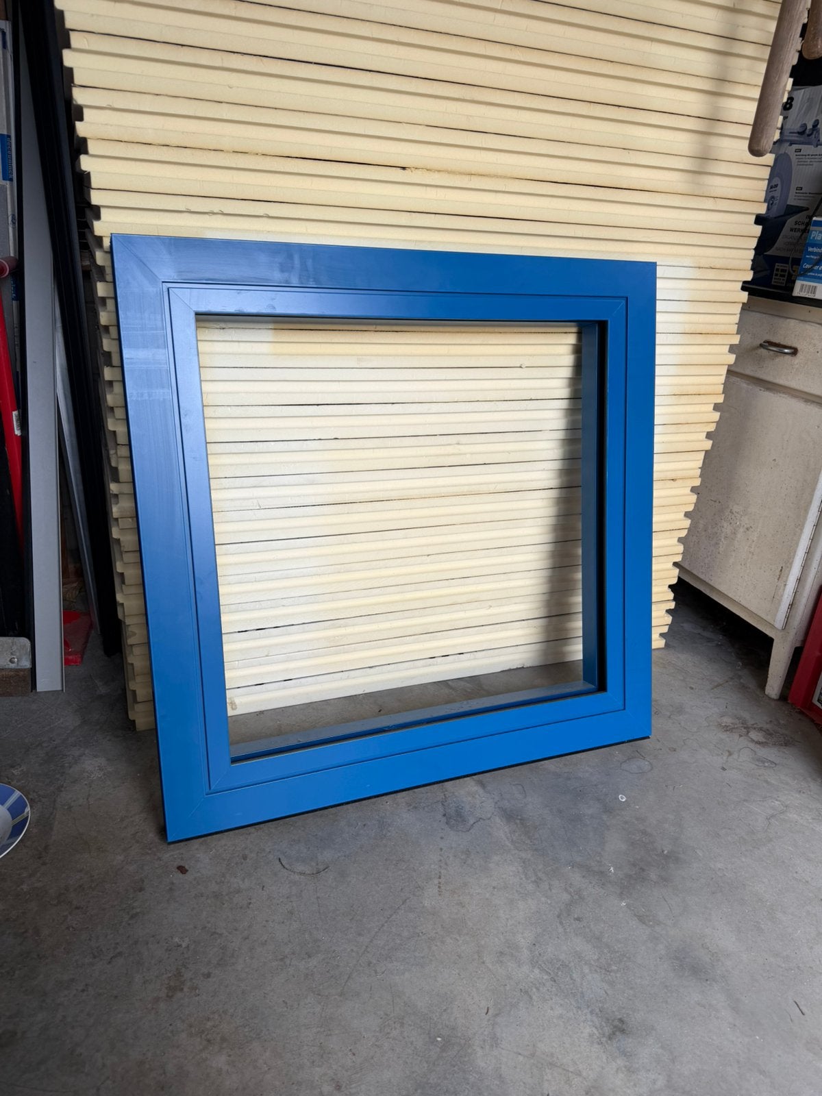 Alu raam 870mm x890, Doe-het-zelf en Bouw, Ophalen, Nieuw