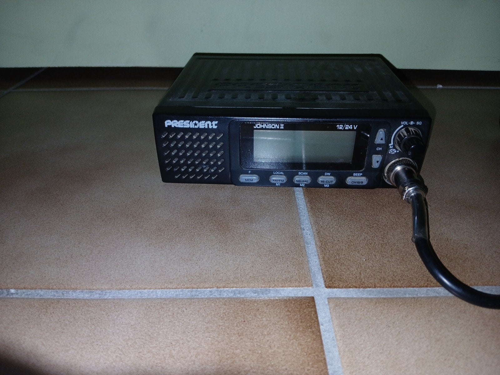 President Johnson II, Ophalen, Refurbished, Zender en Ontvanger