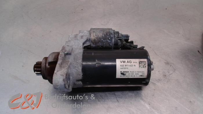 Startmotor van een Volkswagen Caddy, Gebruikt, -, Volkswagen, -
