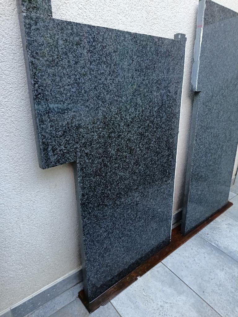 Reste de granit de table de travail, Enlèvement