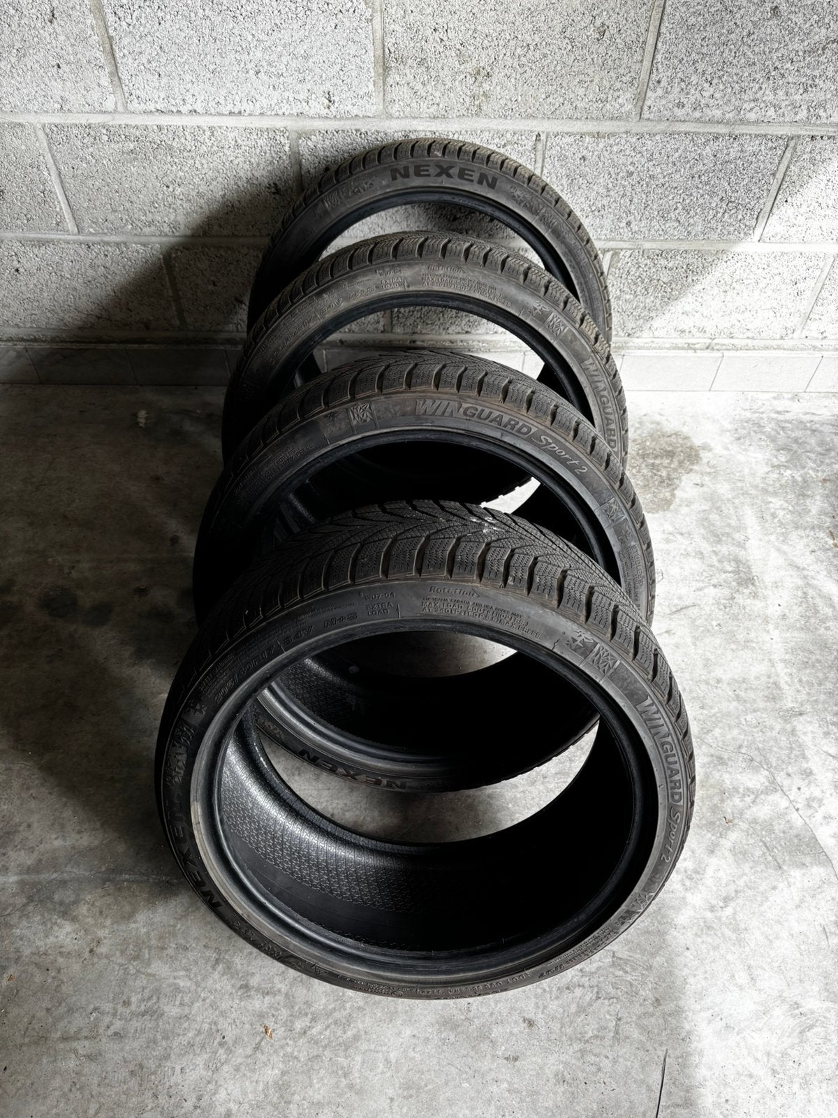 4 banden als nieuw nexen 7mm, Auto-onderdelen, Banden en Velgen, Ophalen, Gebruikt, 17 inch, Band(en)