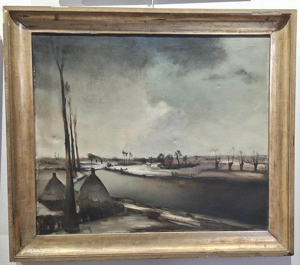 VAN LANDEGHEM GASTON - Leiezicht, Antiquités & Art, Art | Peinture | Classique, Enlèvement