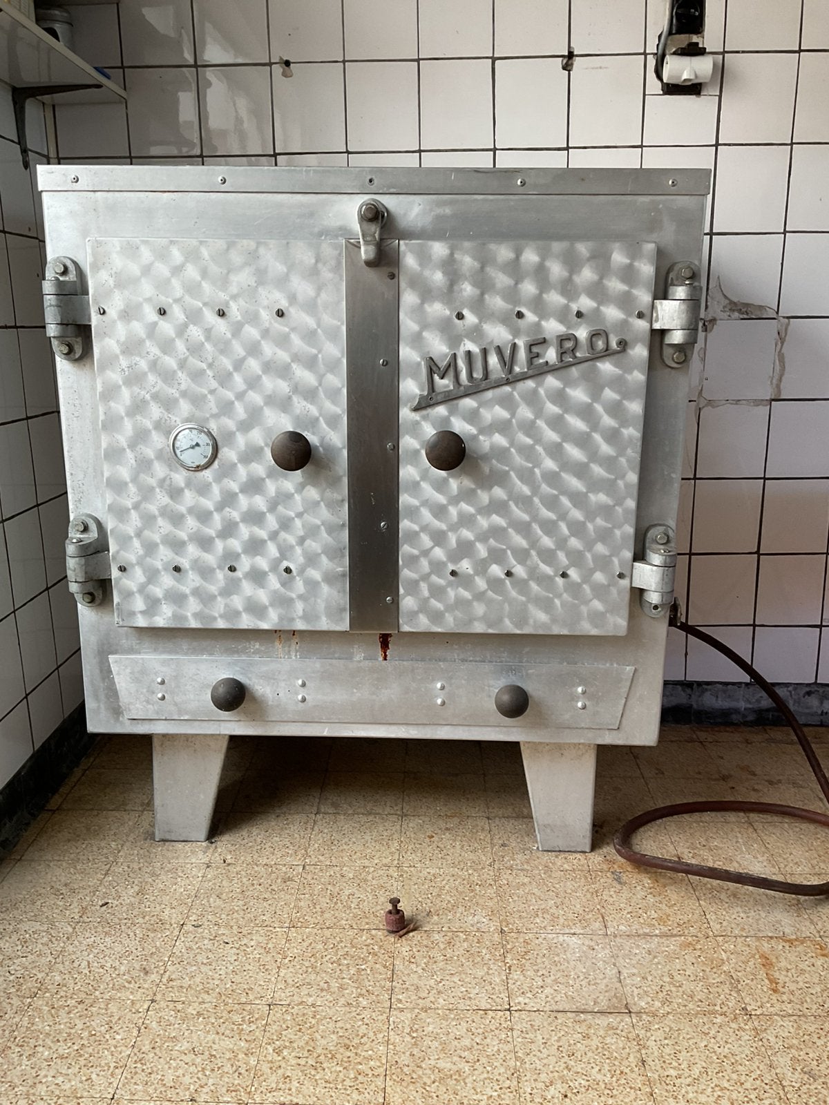 Four à gaz professionnel., Argent, Autres types, Utilisé, Autres matériaux