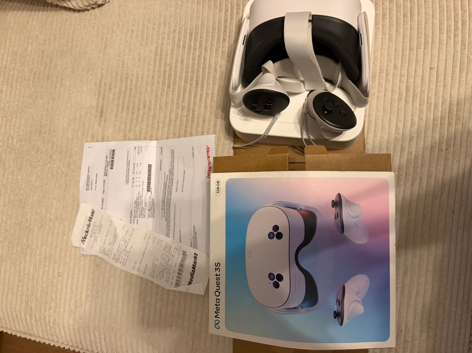 Casque meta quest 3S, Handtassen en Accessoires, Ophalen of Verzenden, Zo goed als nieuw
