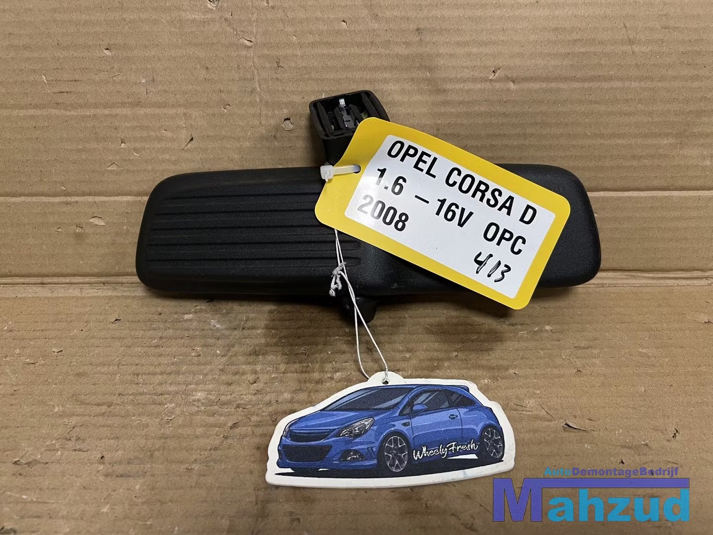 OPEL CORSA D OPC Binnenspiegel 2005-2014, Autos : Pièces & Accessoires, Opel Automobile GmbH, Opel, Bahnhofsplatz 1
65423  Russelsheim am Main, DE