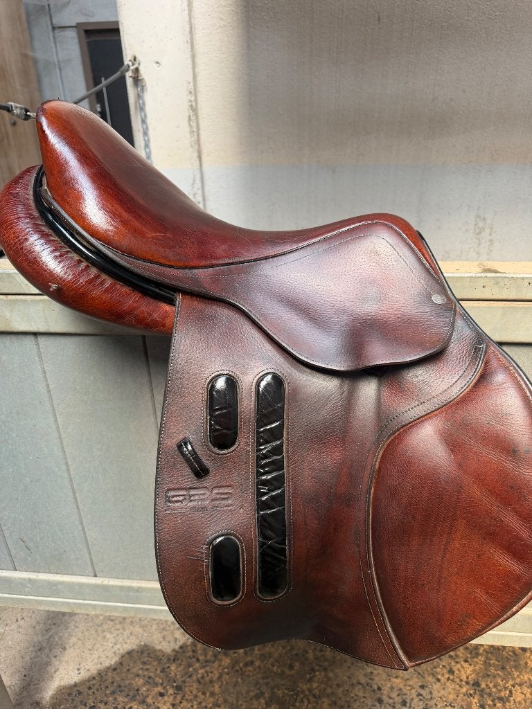 GBS zadel 17,5 inch, Ophalen, Gebruikt, Overige merken, Springen