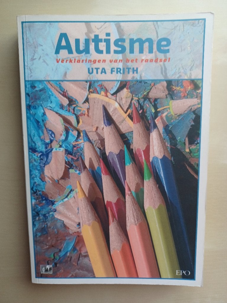 Autisme - Verklaringen van het raadsel, Livres, Psychologie, Enlèvement ou Envoi, Uta Frith, Psychologie cognitive, Comme neuf