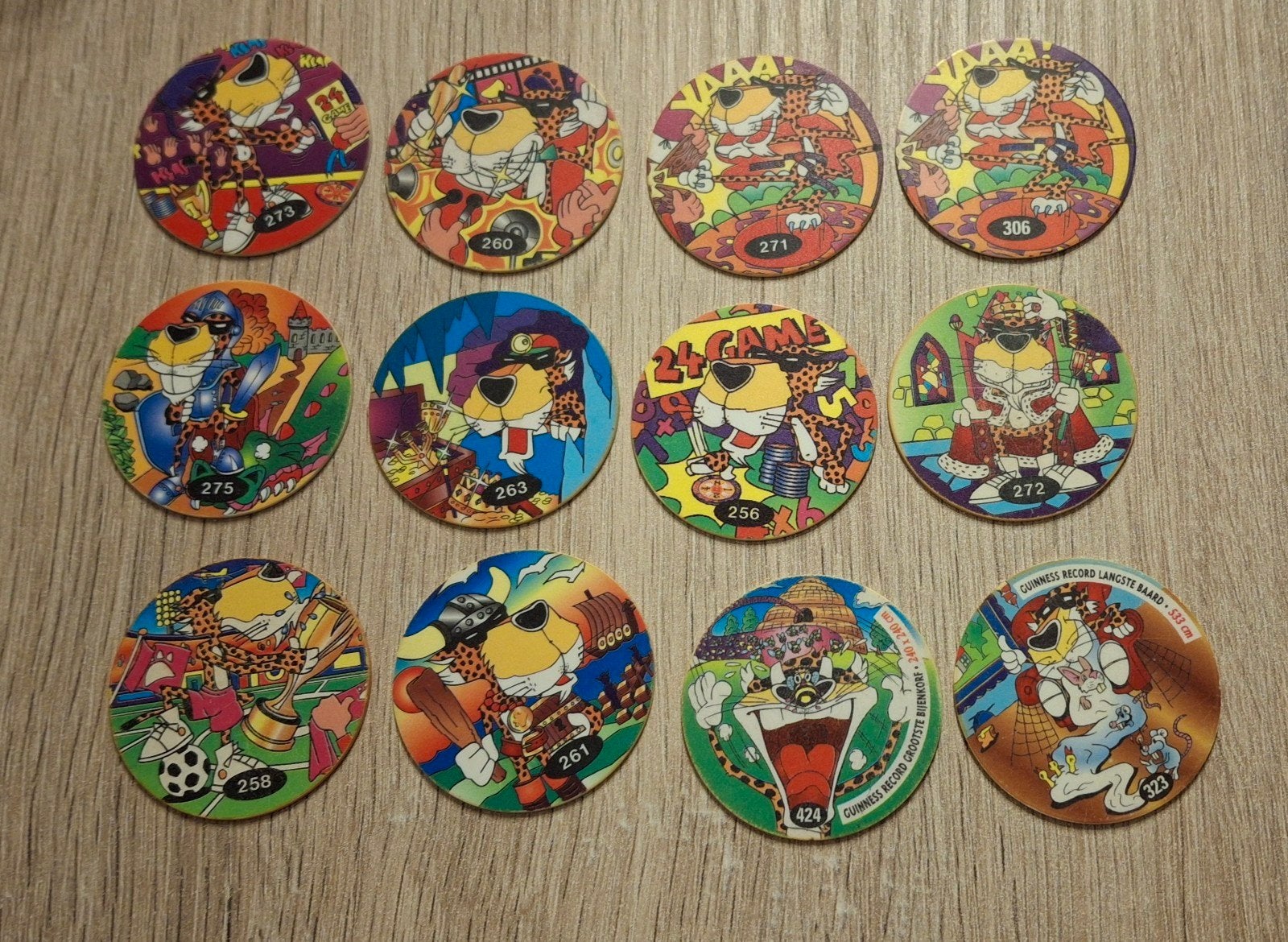 Jeu Vintage Cheetos Cheetos Chester 24, Collections, Flippos, Enlèvement ou Envoi, Cheetos 24 Game, Flippos en vrac