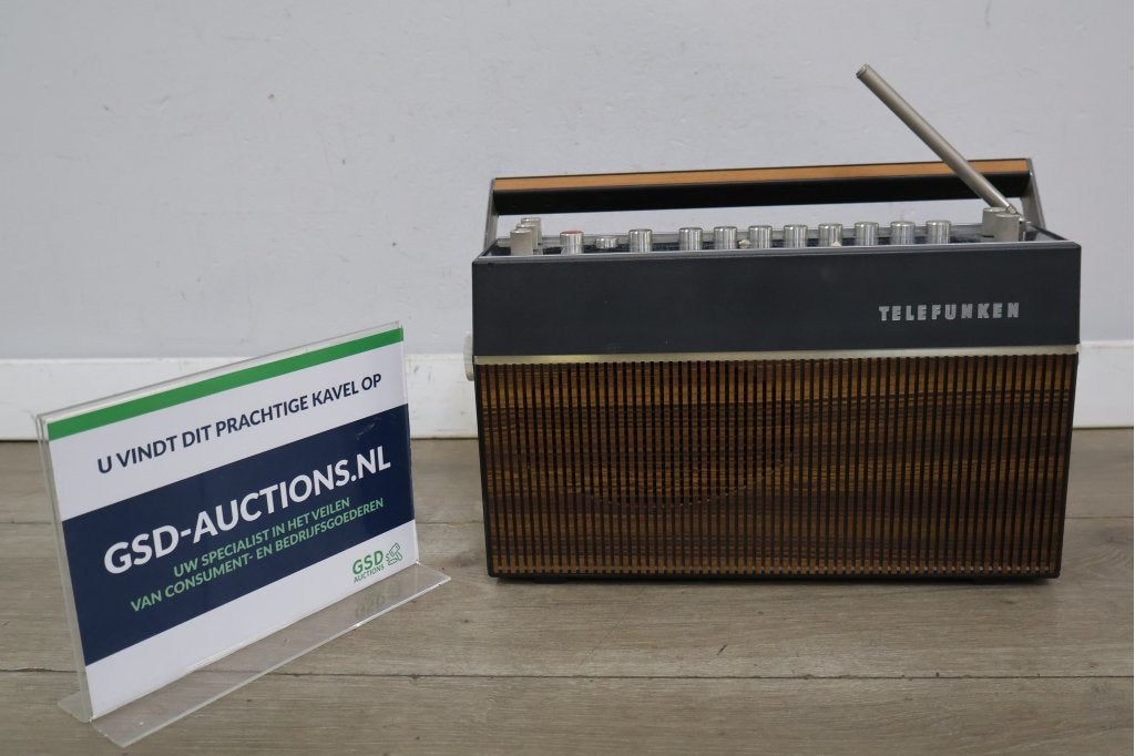 Vintage Telefunken transistorradio, Niet ingevuld, Niet ingevuld, Niet ingevuld