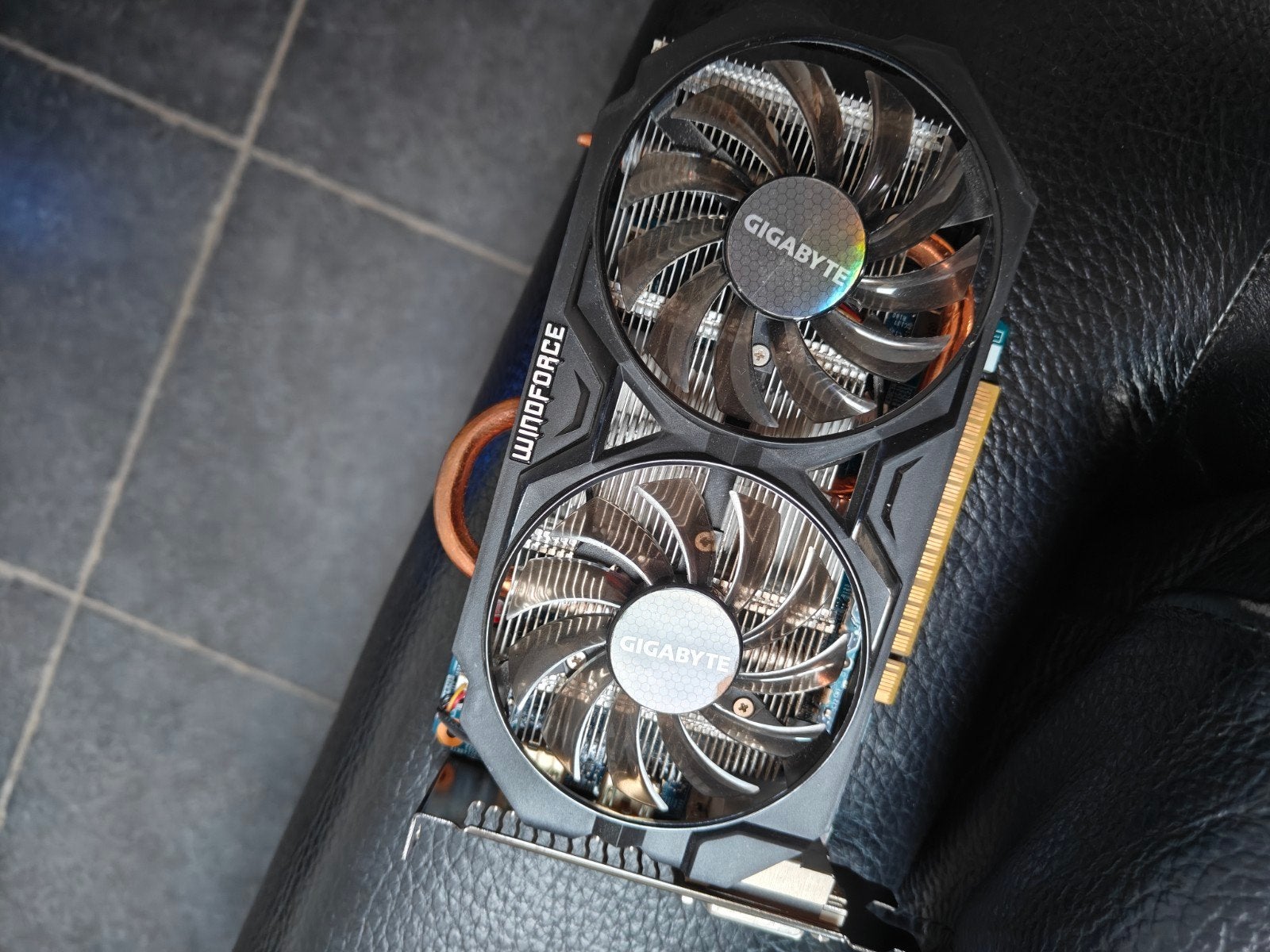 Gigabyte GeForce GTX 750 Ti Windforce 2GB GDDR5, Informatique & Logiciels, Cartes vidéo, Comme neuf, Nvidia, PCI, GDDR5, HDMI