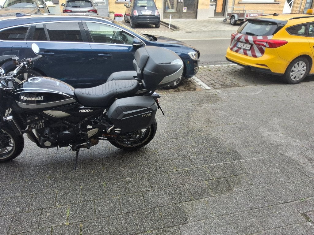 Shad sh48 en sh23 top en zijkoffers en montagesysteem., Motos, Enlèvement, Utilisé