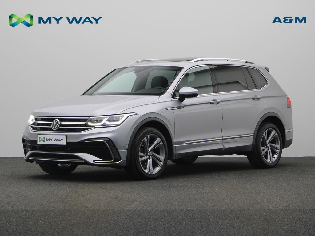 Volkswagen Tiguan Allspace Tiguan Allspace 1.5 TSI R-Line Bu, Auto's, Volkswagen, 172 g/km, SUV of Terreinwagen, Lederen bekleding