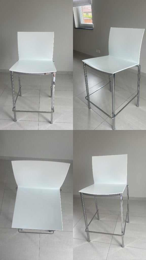 Lot de 4 chaises de bar, Maison & Meubles, 4 tabourets, Enlèvement, Utilisé, 60 à 90 cm