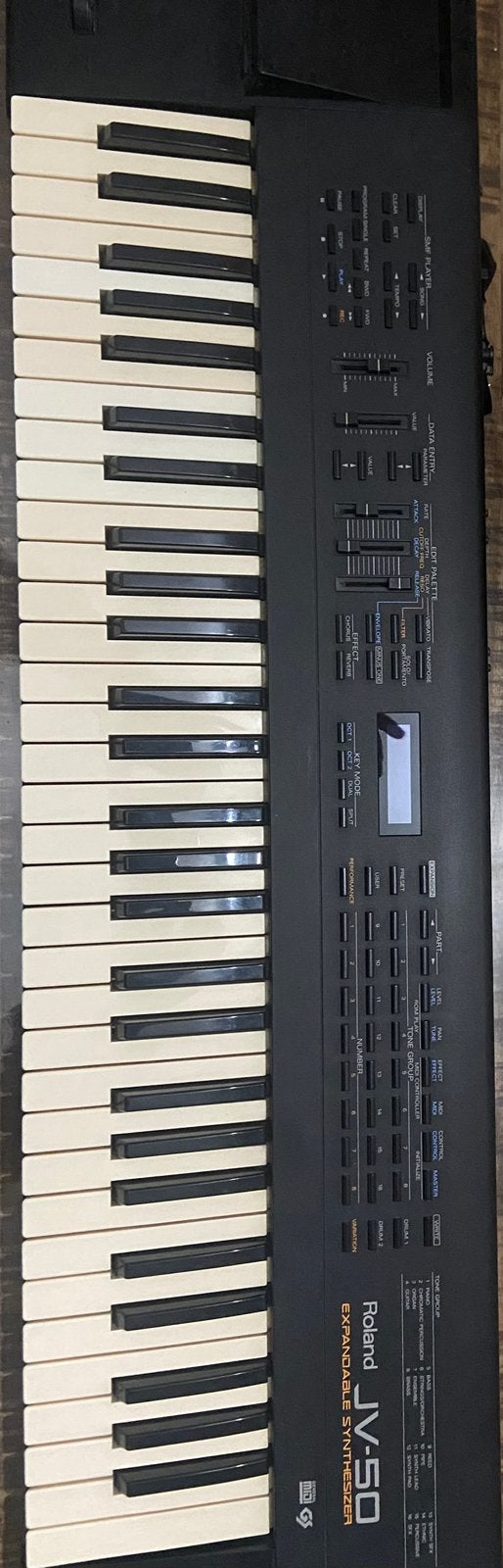 Roland JV50, Ophalen, Zo goed als nieuw, Roland