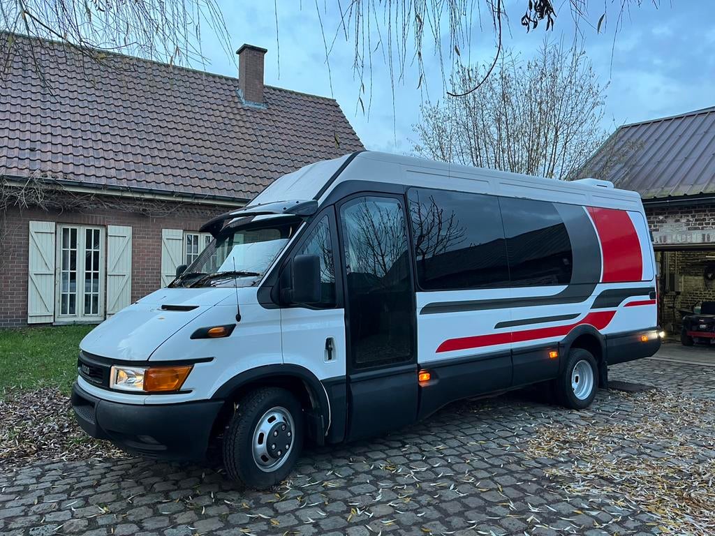 Iveco daily camper c-rijbewijs, Caravans en Kamperen, Mobilhomes, Particulier, Douche