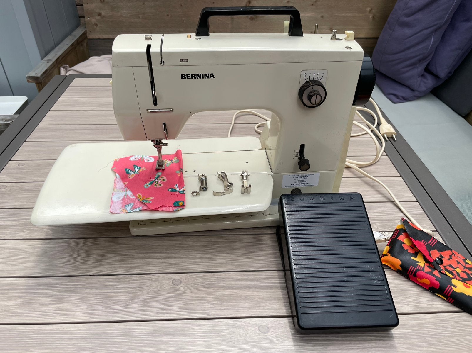 Bernina 800, Hobby en Vrije tijd, Ophalen, Gebruikt, Naaimachine, Bernina