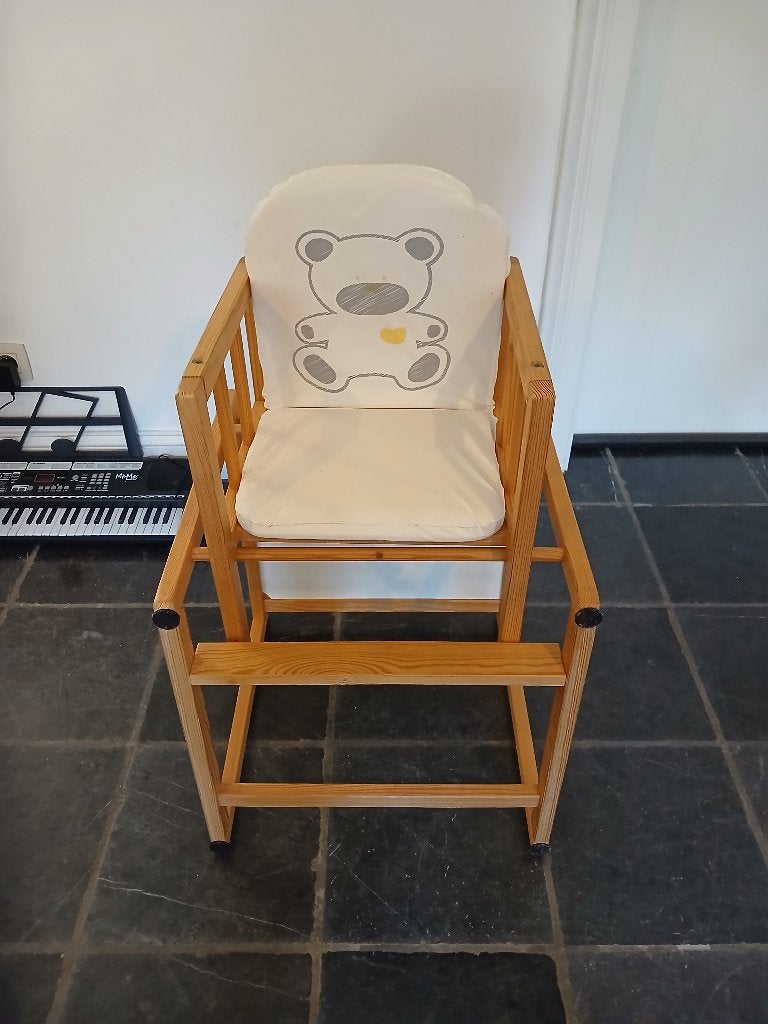Kinderstoel + tafel, Kinderen en Baby's, Ophalen, Gebruikt, Overige typen