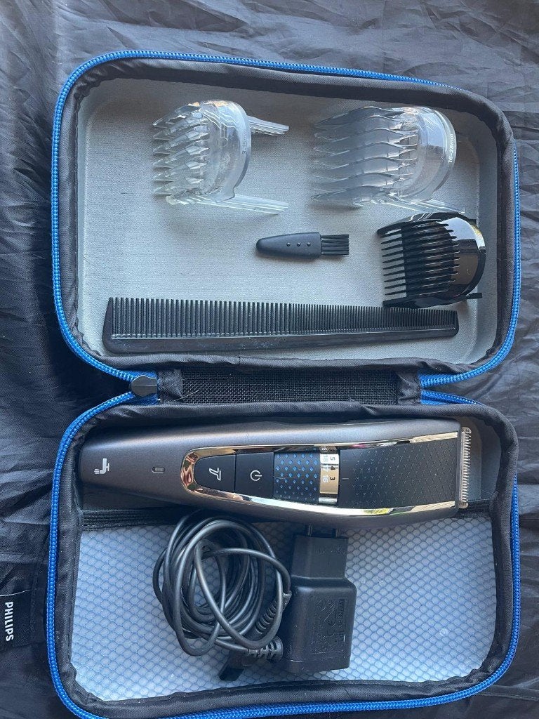 Philips HC5650/15 trimmer met accessoires en oplader, Ophalen, Zo goed als nieuw, Scheren en Epileren