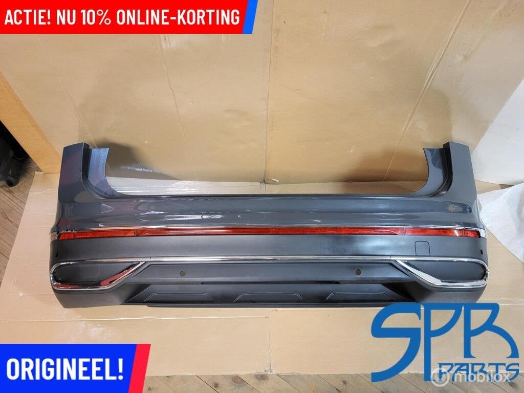 Achterbumper VW Tiguan 5NA AD1 FACELIFT LC7Q HIGHLINE 4X PDC, Gebruikt, Volkswagen, Ophalen of Verzenden, Achter