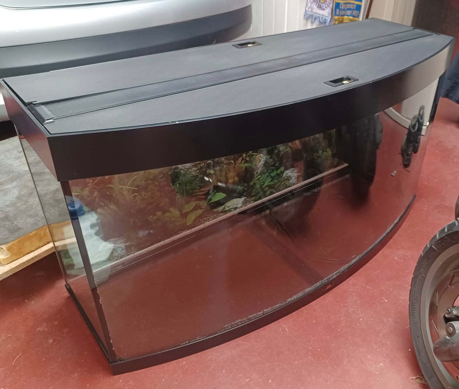COMPLEET NIEUW AQUA, Dieren en Toebehoren, Ophalen, Inclusief deksel, Nieuw, Juwel