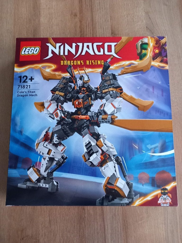 Lego Ninjago 71821 Cole's Titan Dragon Mech, Neuf, Lego, Ensemble complet, Enlèvement
