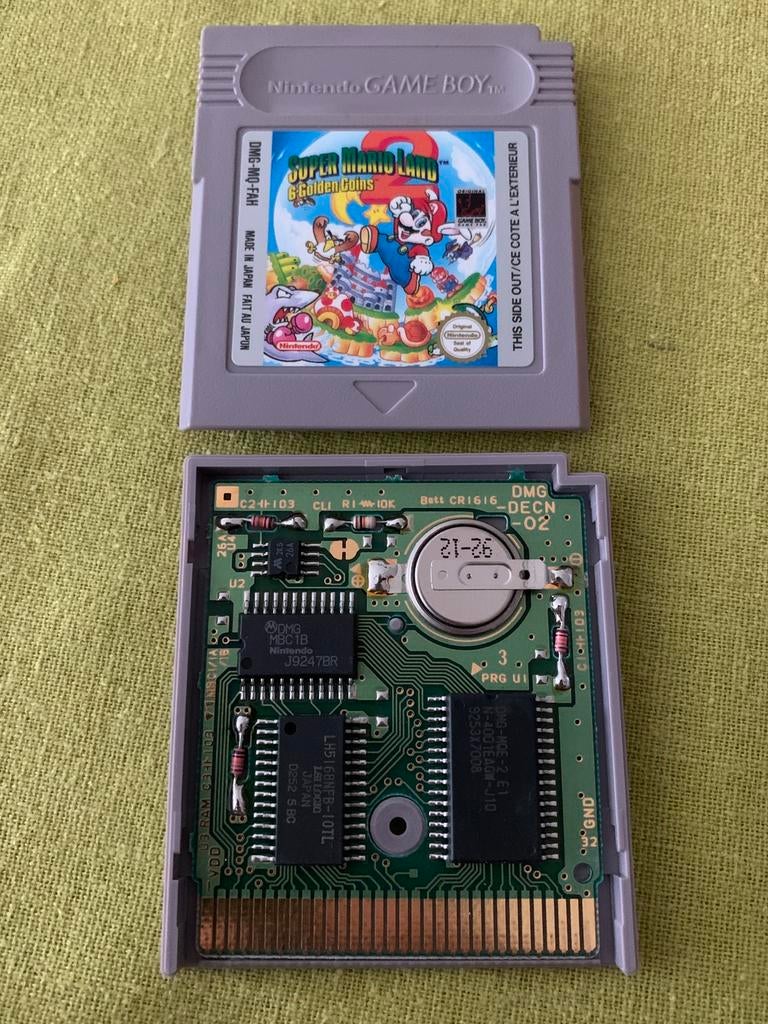 Super Mario Land 2:6 pièces d'or — Game Boy — Très bon état, Enlèvement ou Envoi, Comme neuf, Game Boy Classic, Avec housse de protection ou sac