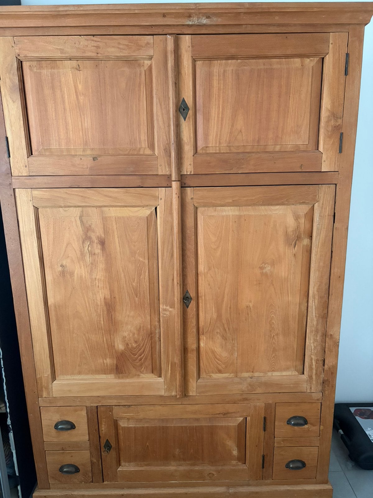 Teak kast te koop, Huis en Inrichting, Kasten | Computermeubels, Zo goed als nieuw, Ophalen