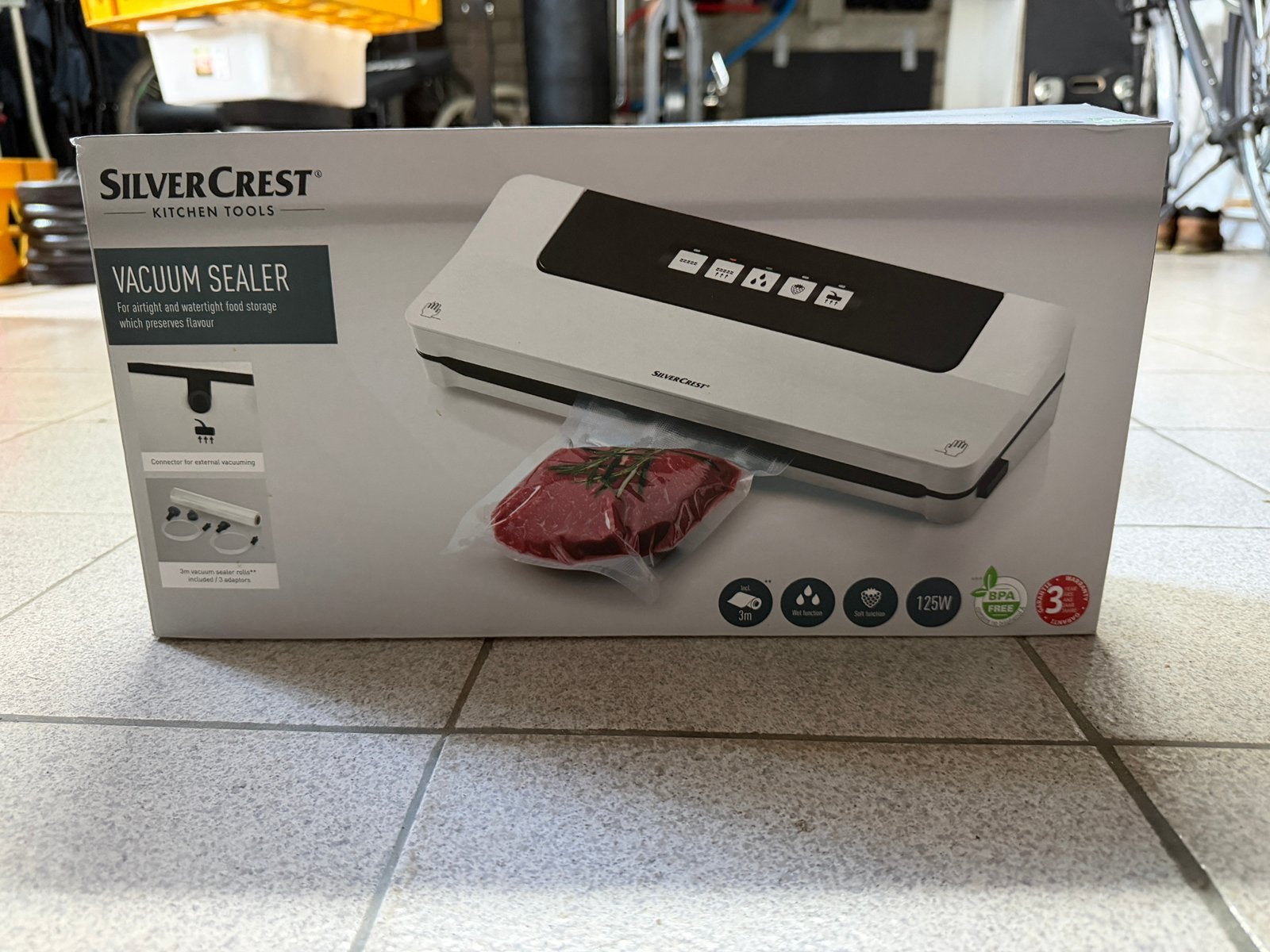 Vacuümmachine Silvercrest, Huis en Inrichting, Keuken | Keukenbenodigdheden, Ophalen, Zo goed als nieuw