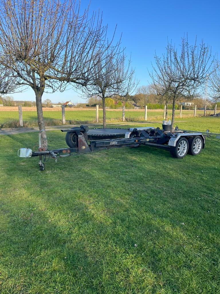 Riba BVT 2500 boottrailer, Watersport en Boten, Ophalen, Gebruikt, 1500 tot 3000 kg, 6 tot 9 meter
