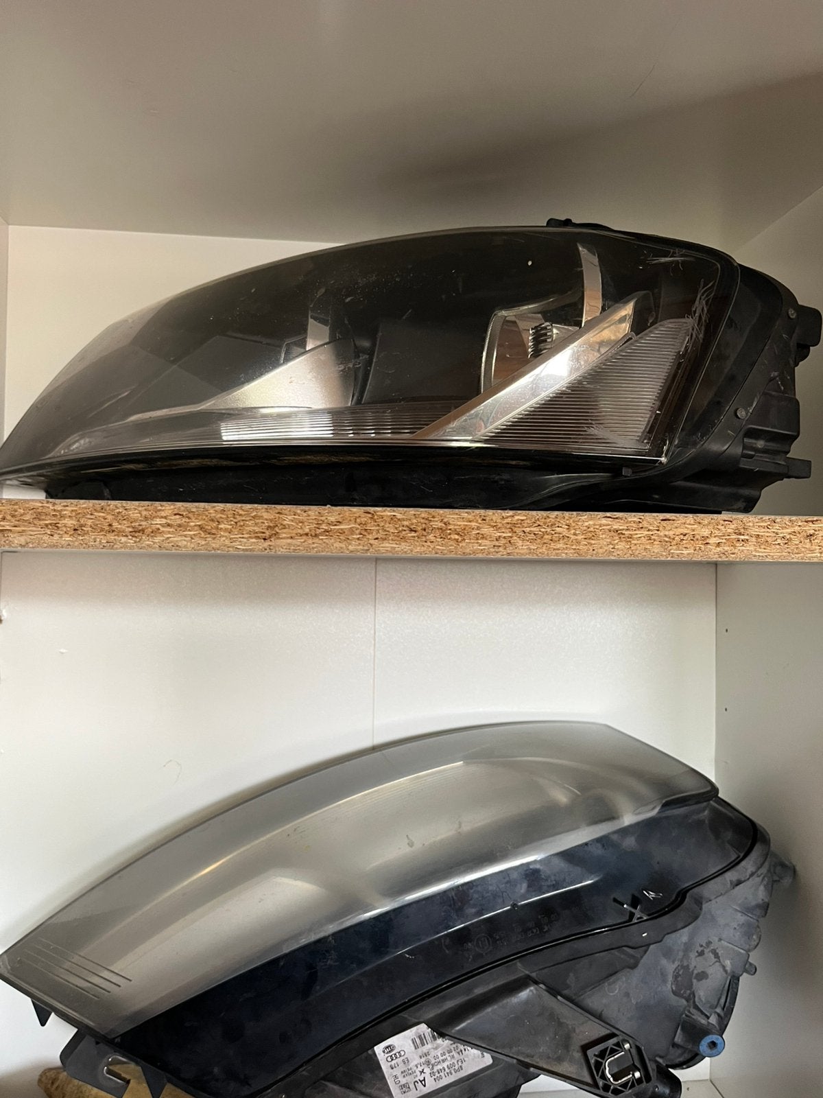 Koplamp, Ophalen, Zo goed als nieuw