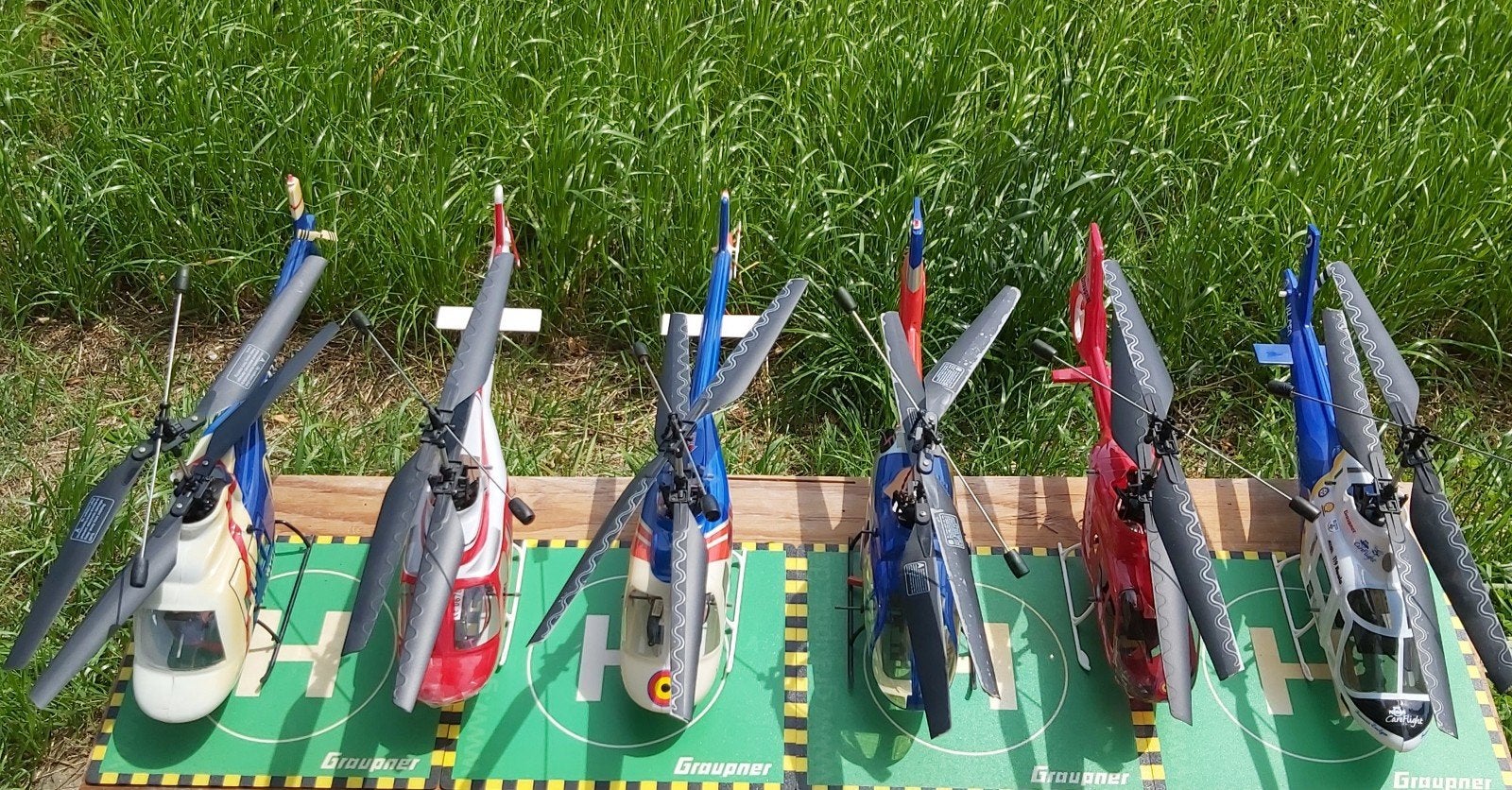 6 Hélicoptères RC collection, Hobby en Vrije tijd, Modelbouw | Radiografisch | Helikopters en Quadcopters, Ophalen