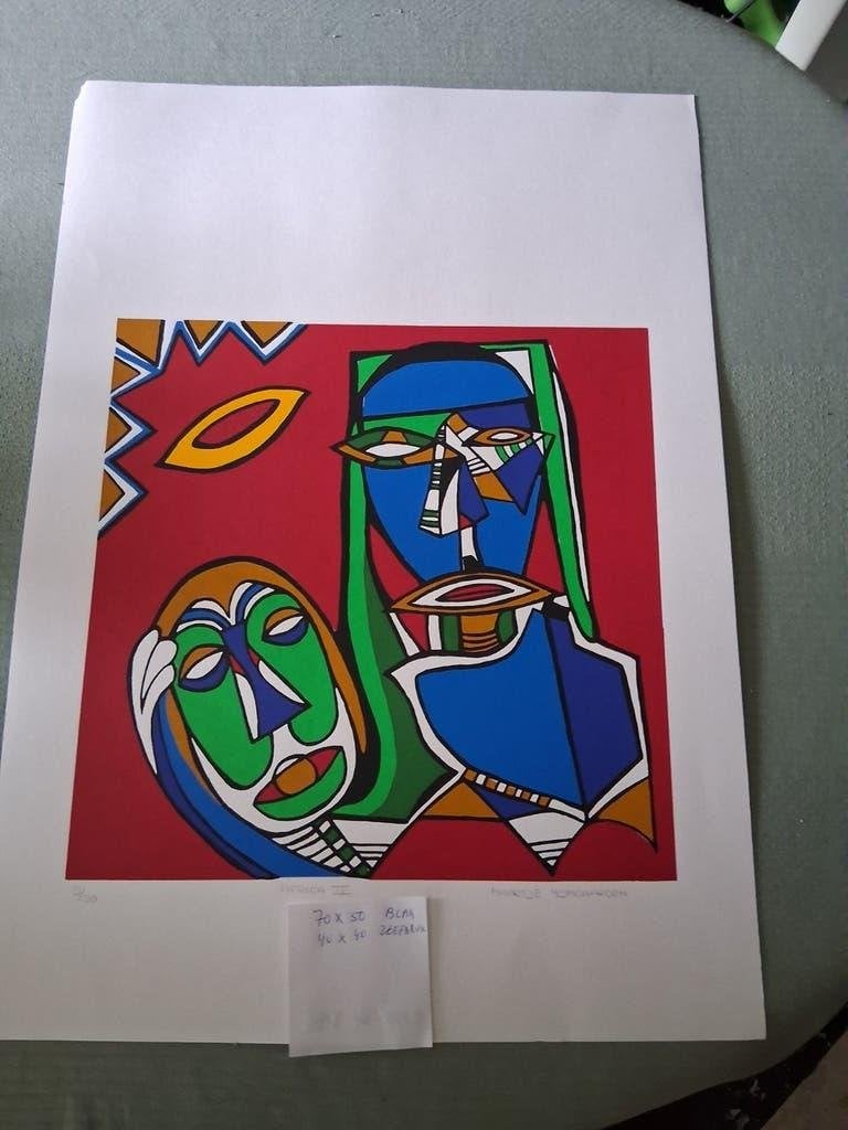 zeefdruk genummerd en gesigneerd  keuze uit 24 stuks, Antiek en Kunst, Kunst | Litho's en Zeefdrukken, Genummerd, Ophalen, Zeefdruk