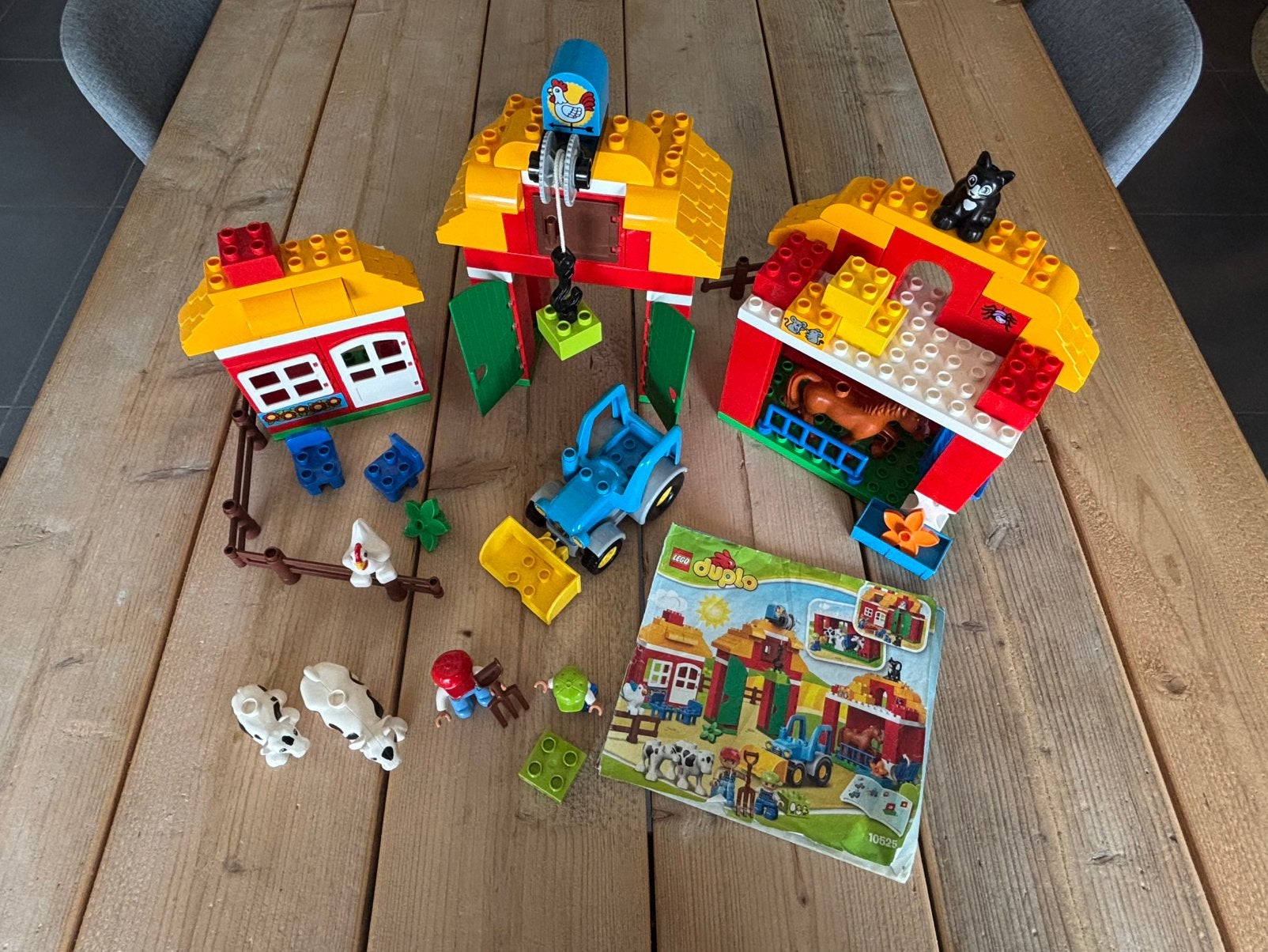 Lego duplo 10525 boerderij, Kinderen en Baby's, Speelgoed | Duplo en Lego, Ophalen of Verzenden, Zo goed als nieuw, Duplo