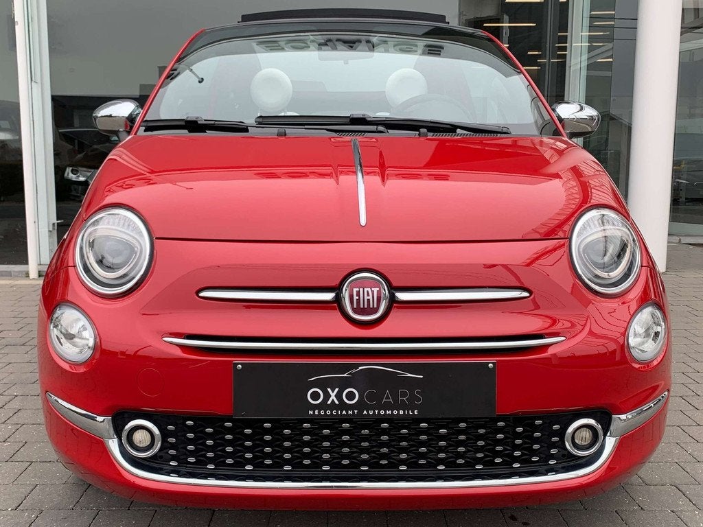 Fiat 500 Cabriolet 500c 1.0i HYBRID MHEV / DOLCE VITA / AIRC, Auto's, Voorwielaandrijving, 4 zetels, Stof, Gebruikt