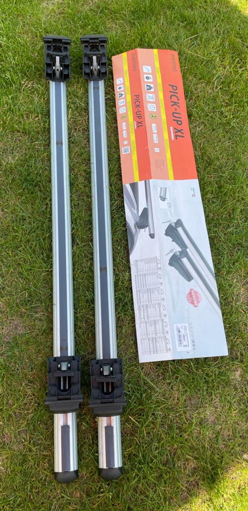 Dakdrager Menabo Pick-up XL aluminium, Auto diversen, Dakdragers, Ophalen, Gebruikt