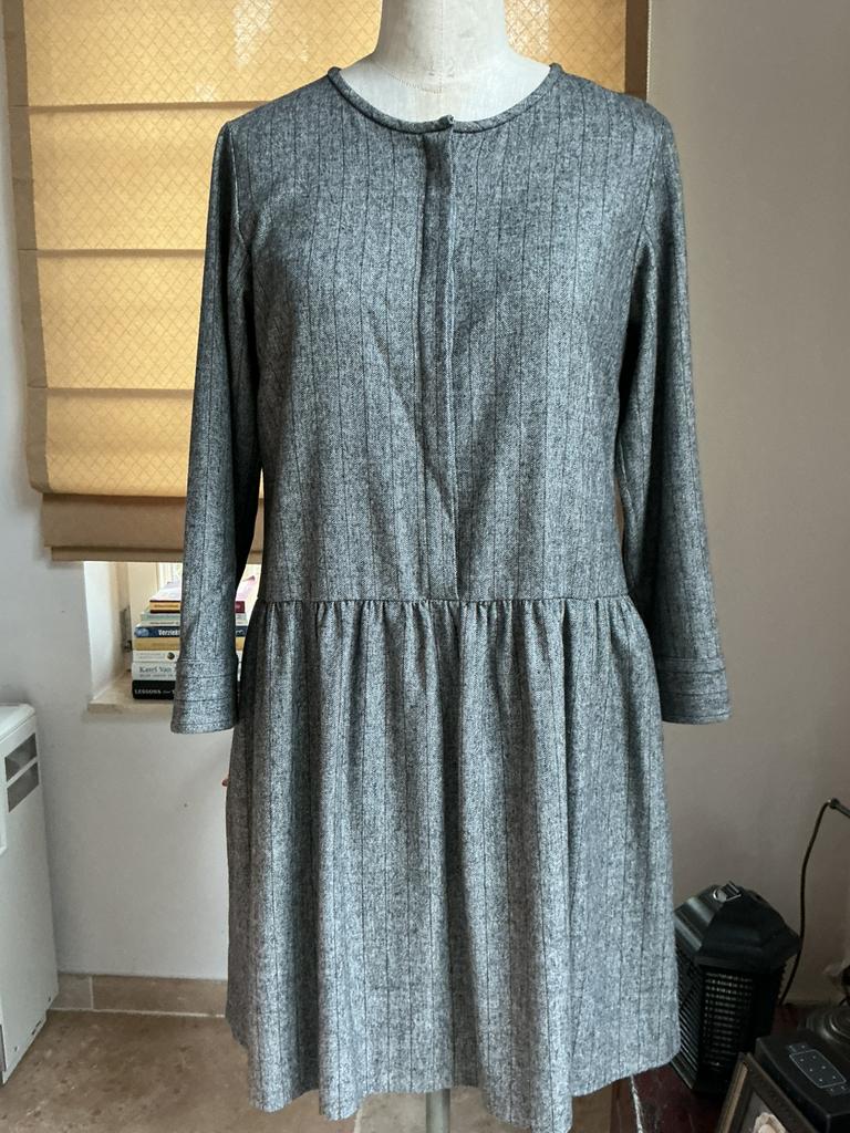 Jurk van Rosso35, maat M (40), Ophalen of Verzenden, Zo goed als nieuw, Maat 38/40 (M), Bruin