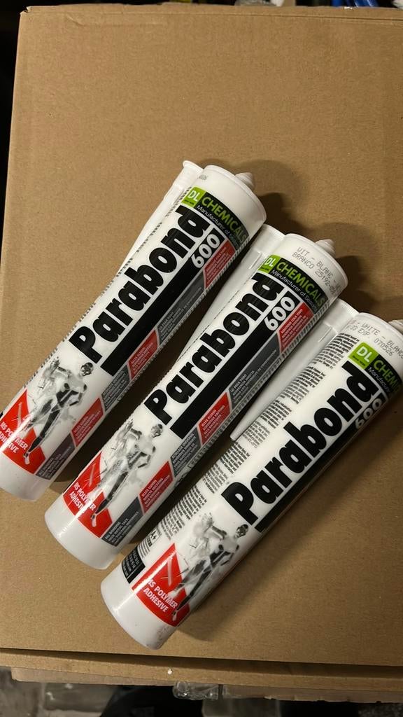 Parabond silicone, Doe-het-zelf en Bouw, Isolatie en Afdichting, Ophalen, Nieuw
