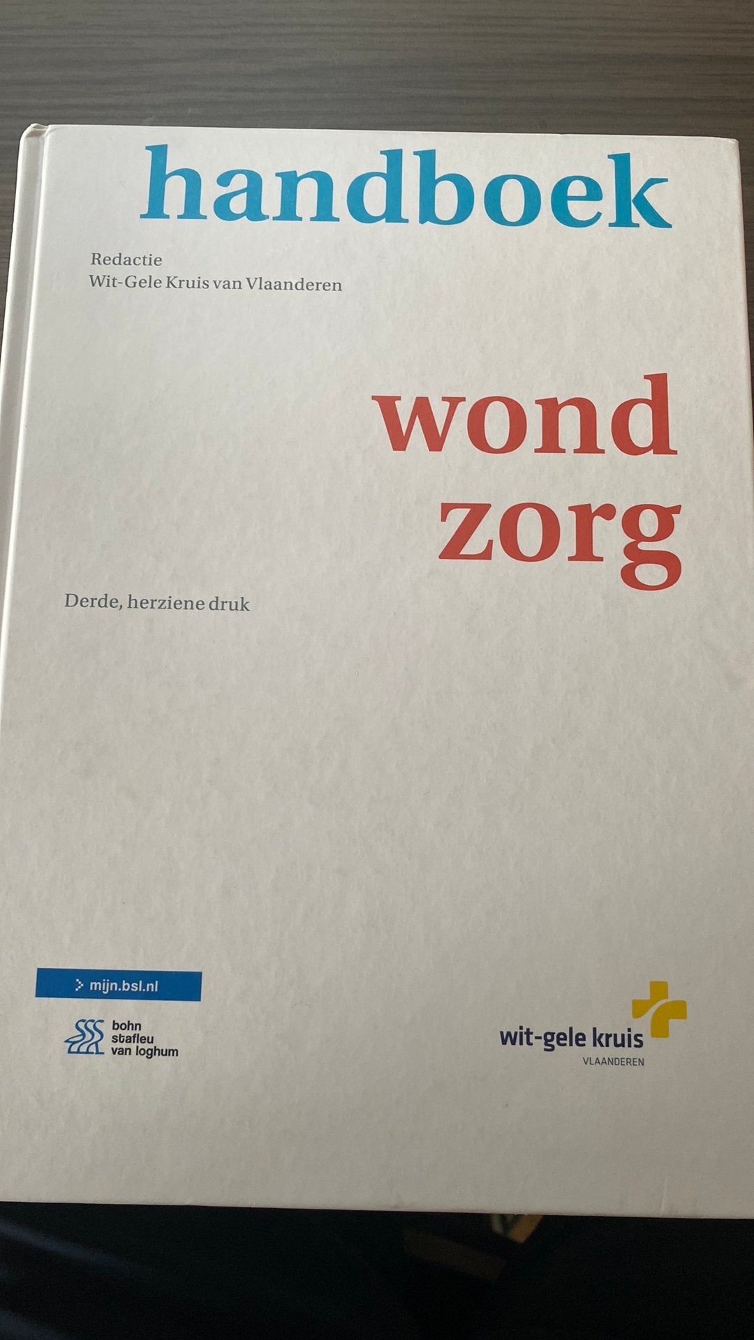 Handboek wondzorg, Livres, Science, Enlèvement ou Envoi