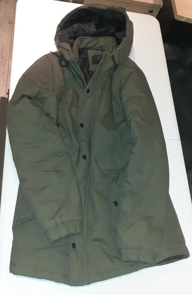 Jas heren khaki groen Kiabi S, Kleding | Heren, Jassen | Winter, Ophalen of Verzenden, Nieuw, Maat 46 (S) of kleiner, Groen