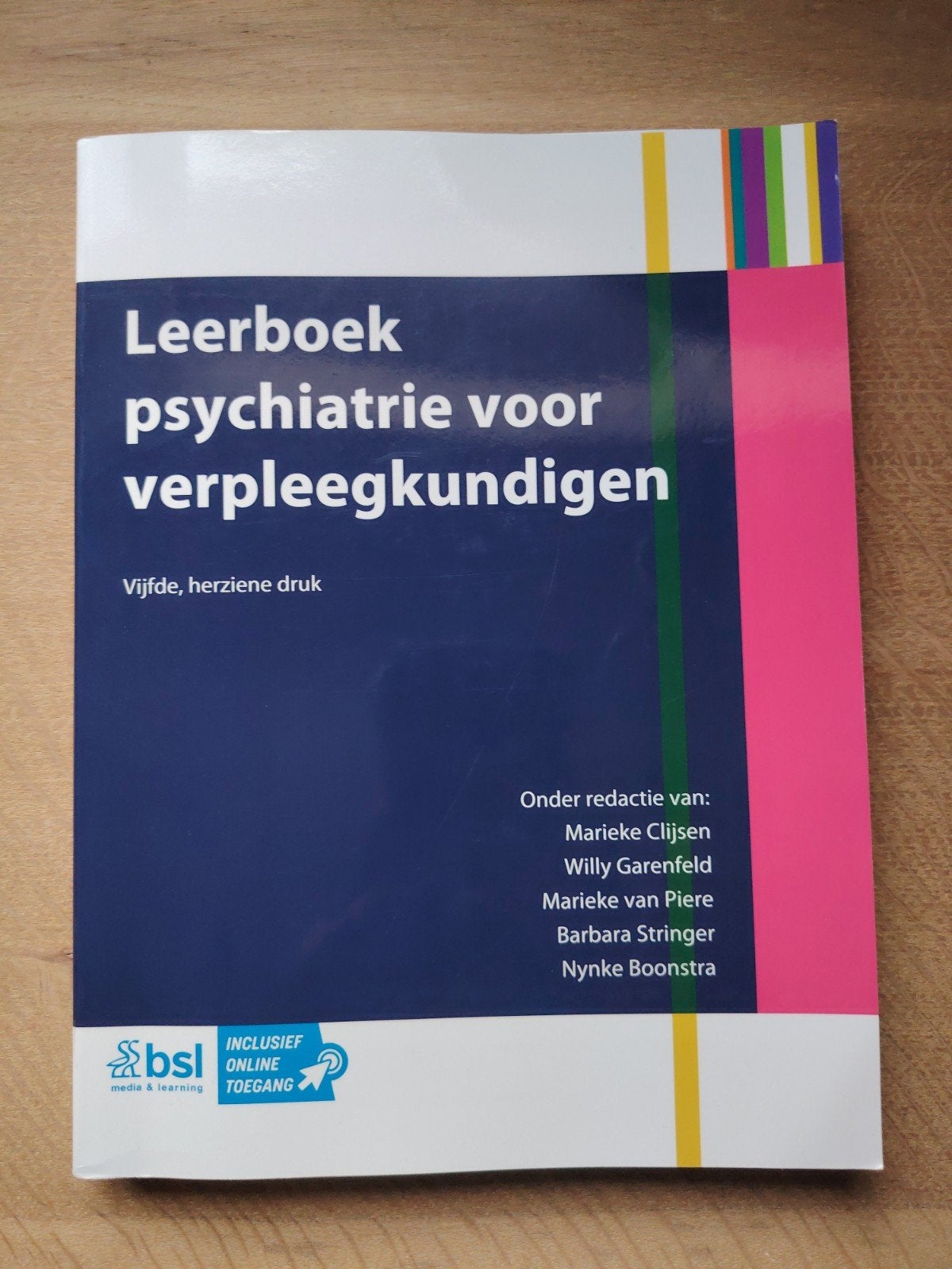 Leerboek psychiatrie voor verpleegkundigen, Ophalen