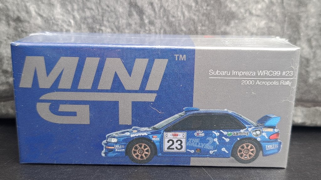 Subaru Impreza WRC99 Acropolis Rally Mini GT, Auto, Nieuw, Ophalen of Verzenden, Mini GT