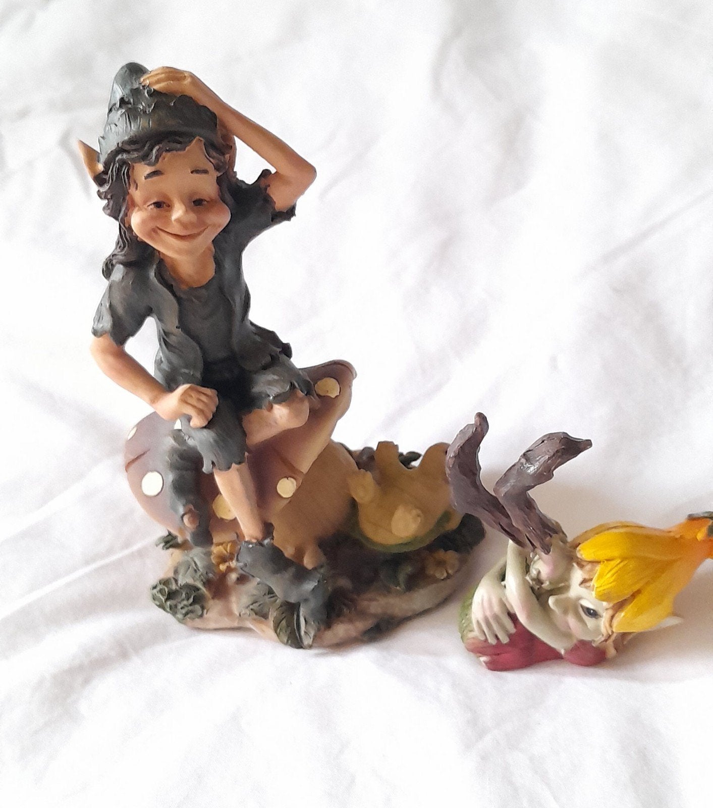 Vrolijke Pixie.s., Ophalen of Verzenden, Beeldje of Poppetje